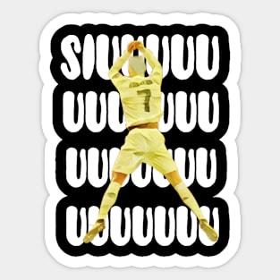 Cristiano Ronaldo siuuu Sticker